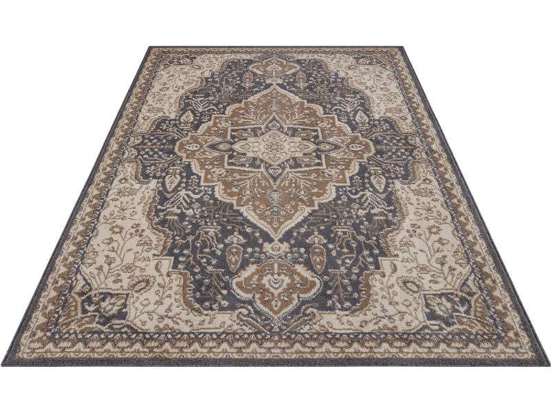 Hanse Home Teppich Orken 120 cm x 170 cm, Braun/Schwarz