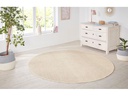 Hanse Home Teppich Nasty 133 cm x 133 cm, Crème