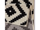 Hanse Home Teppich Diamond 120 cm x 170 cm, Crème/Schwarz