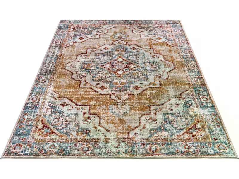 Hanse Home Teppich Strozzi 120 cm x 170 cm, Beige/Blau