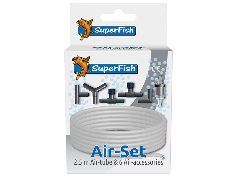 SuperFish Luftschlauch &amp; Zubehör Set