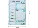 Undercover Wochen-Notizkalender Lilo &amp; Stitch 52 Blatt, 19 x 28 cm