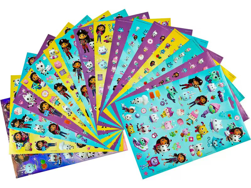 Undercover Motivsticker Gabby`s Dollhouse 17 Blatt