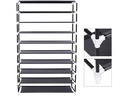 Songmics Schuhschrank  mit Rolltür 100 x 28 x 162 cm, Schwarz