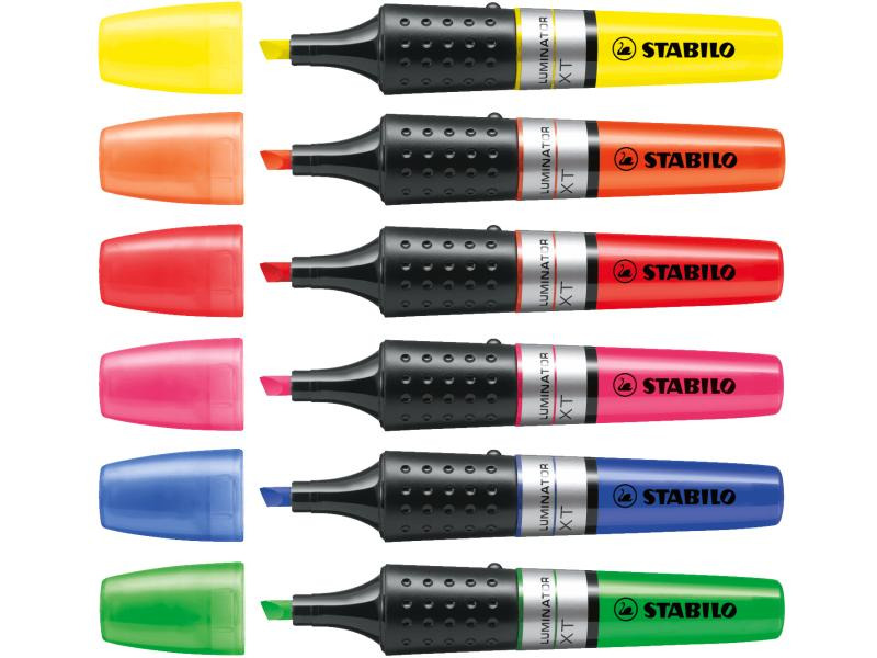 STABILO Textmarker Luminator Gelb, 10 Stück