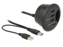 Delock Tisch-Hub USB 3.0 + SD Card Reader