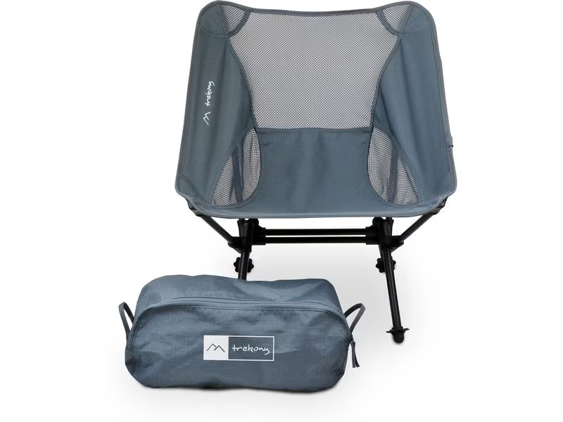 Trekony Campingstuhl Anthrazit