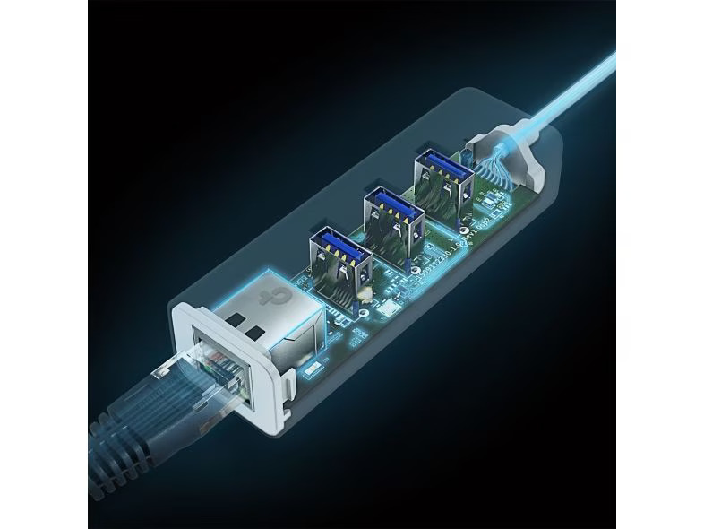 TP-Link Netzwerk-Adapter UE330C USB Typ-C