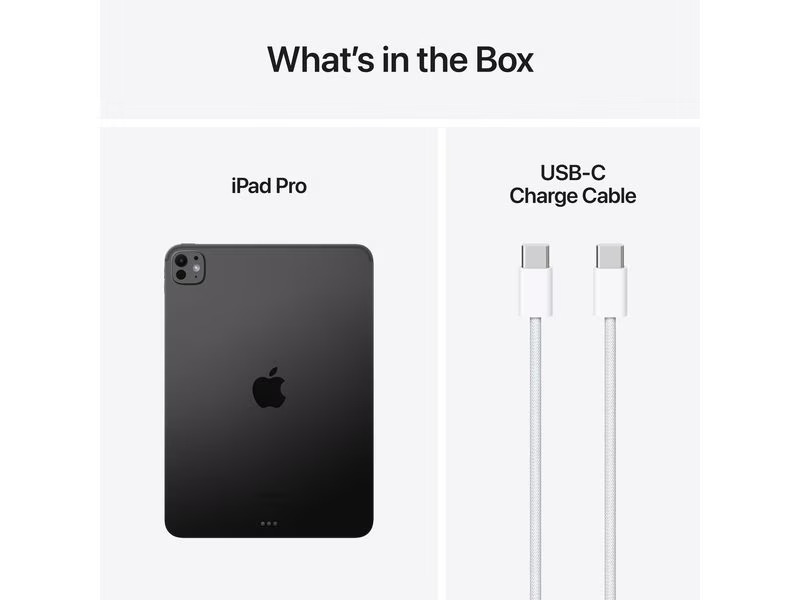 Apple iPad Pro 11 M4 Nano WiFi 2024 1000 GB Space Schwarz