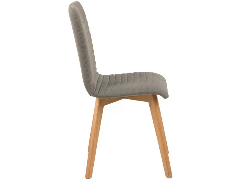 AC Design Stuhl Arosa 2 Stück, Hellgrau