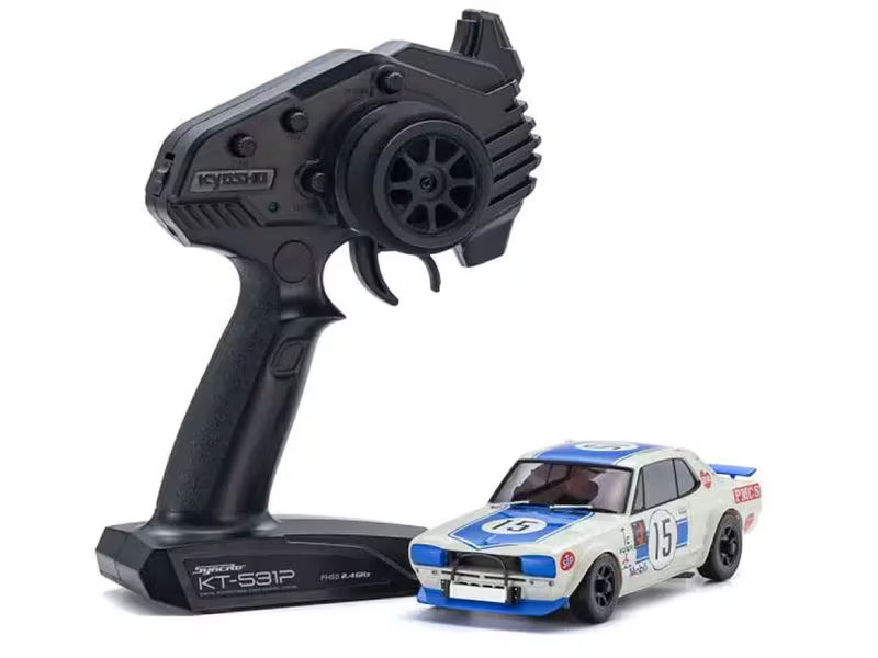 Kyosho Mini-Z MA020 Nissan Skyline 2000GT-R AWD Blau, ARTR, 1:27
