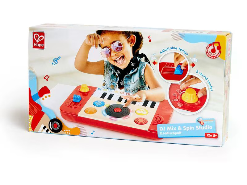 Hape Musikspielzeug DJ-Mischpult