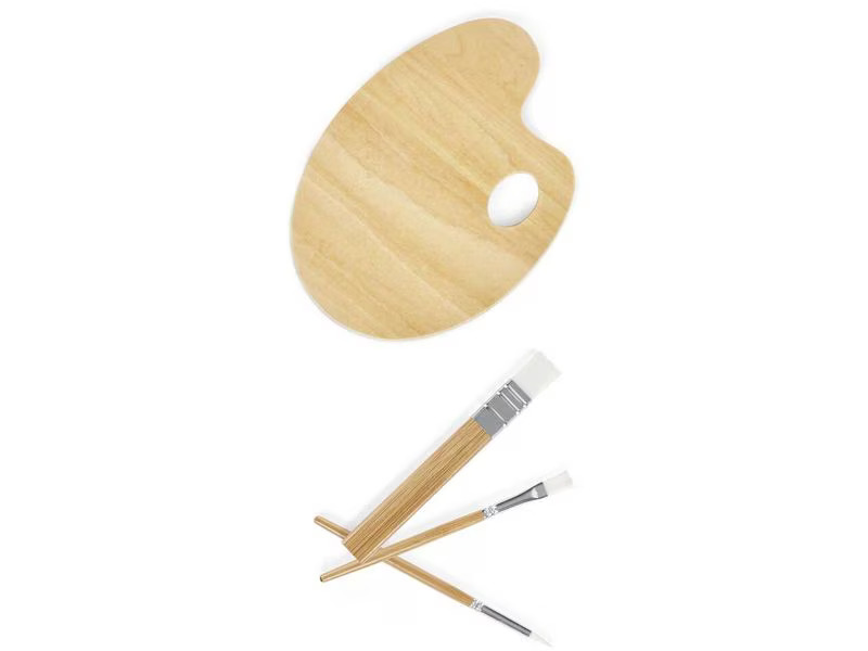 Hape Malpaletten- und Pinsel-Set