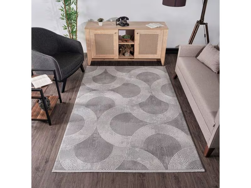 Conceptum Hypnose Teppich Leo 2961 100 cm x 200 cm, Grau