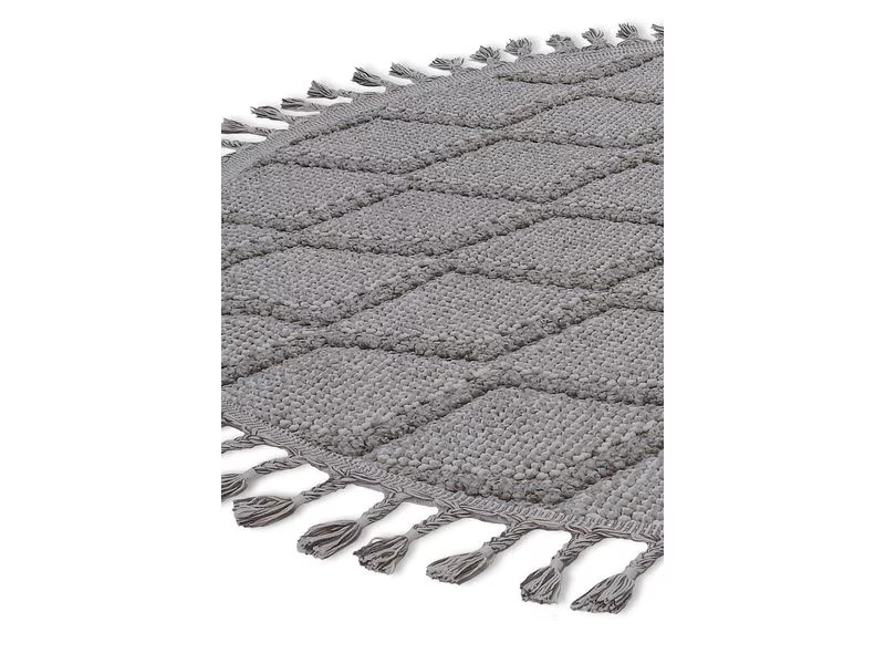 Conceptum Hypnose Teppich Beverly 2263 Ø 120 cm, Grau