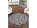 Conceptum Hypnose Teppich Beverly 2263 Ø 120 cm, Grau