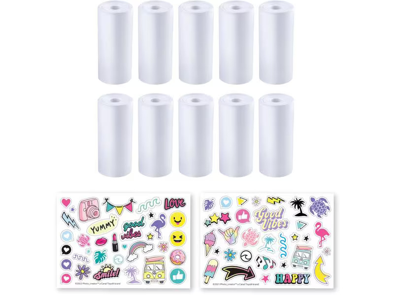 Canal Toys Instant Camera Refill 10 Rolls Weiss