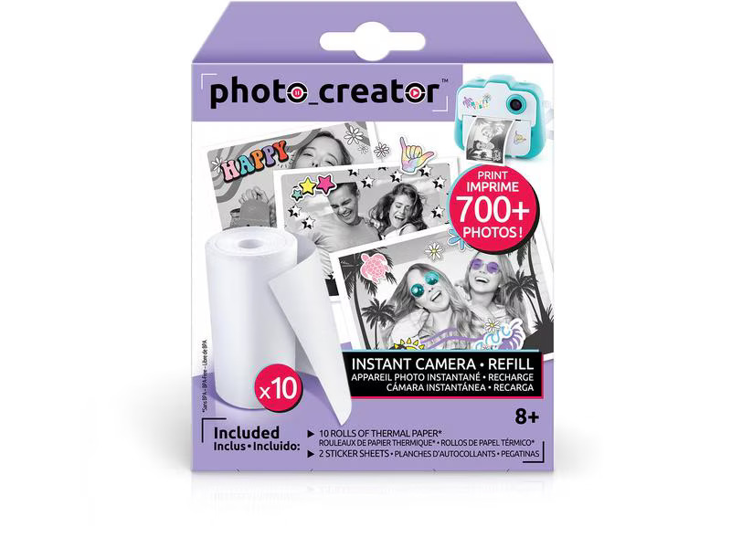 Canal Toys Instant Camera Refill 10 Rolls Weiss
