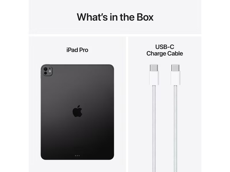 Apple iPad Pro 13 M4 Nano WiFi 2024 1000 GB Space Schwarz