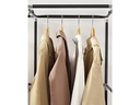 Songmics Regal mit Rolltür 88 x 45 x 170 cm, Schwarz