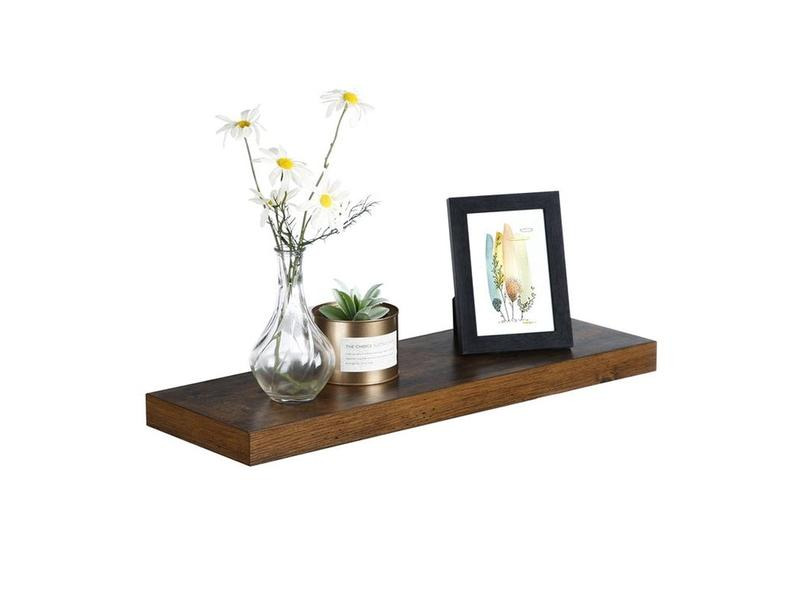VASAGLE Wandregal Ledge, 60 cm, Holz