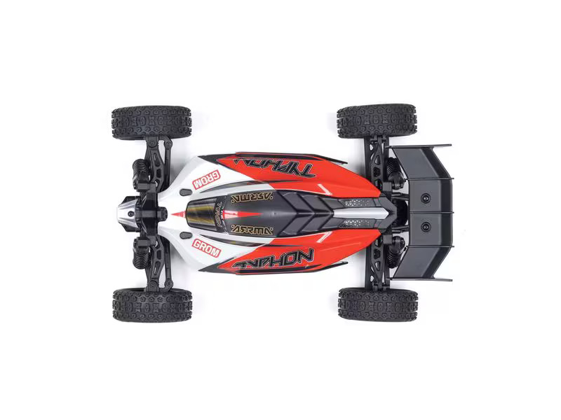 Arrma Buggy Typhon Grom Mega 380 Rot, RTR, 1:18