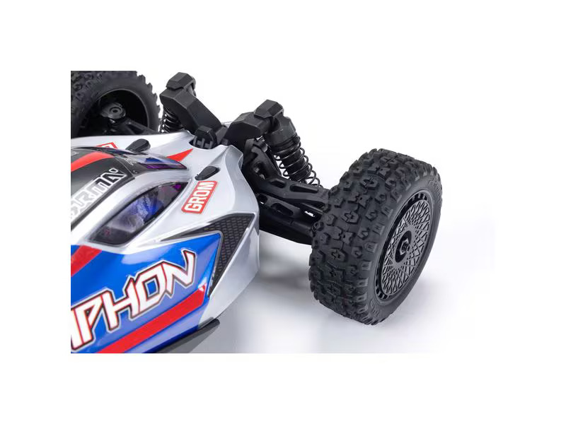Arrma Buggy Typhon Grom Mega 380 Rot, RTR, 1:18