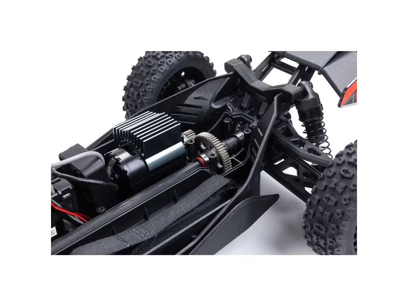 Arrma Buggy Typhon Grom Mega 380 Rot, RTR, 1:18