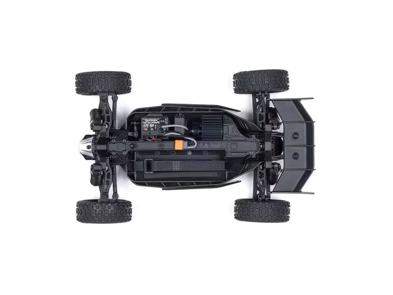 Arrma Buggy Typhon Grom Mega 380 Blau, RTR, 1:18