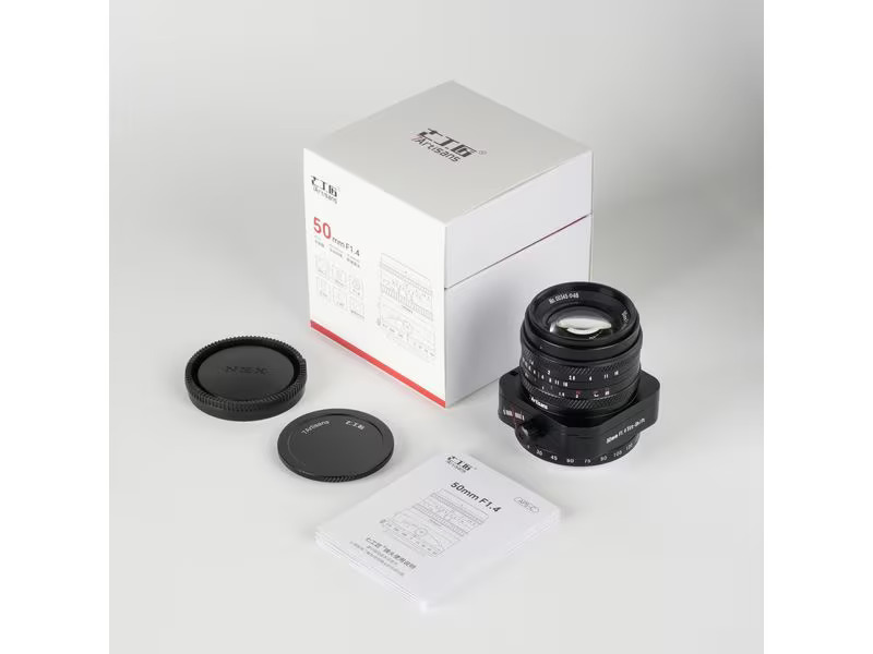 7Artisans Festbrennweite 50mm F/1.4 – Sony E-Mount