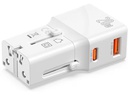 4smarts Weltreiseadapter Nomad Pocket 20W Weiss