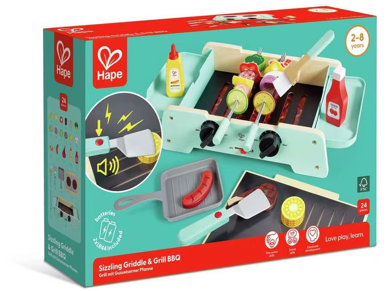 Hape Grill mit gusseiserner Pfanne