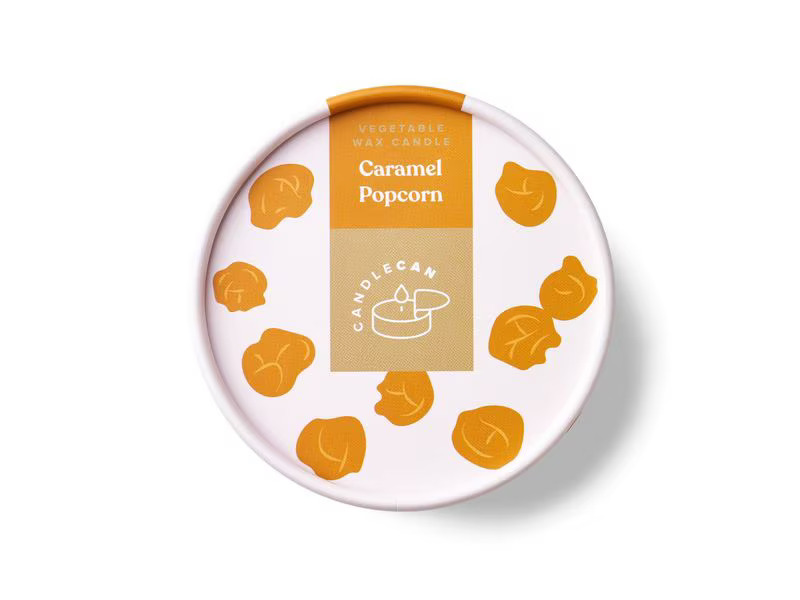 Mandatus Duftkerze Caramel Popcorn Candle Can