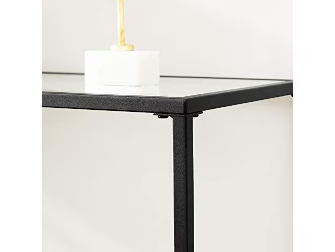 VASAGLE Konsolentisch 100 x 35 x 80 cm, Schwarz