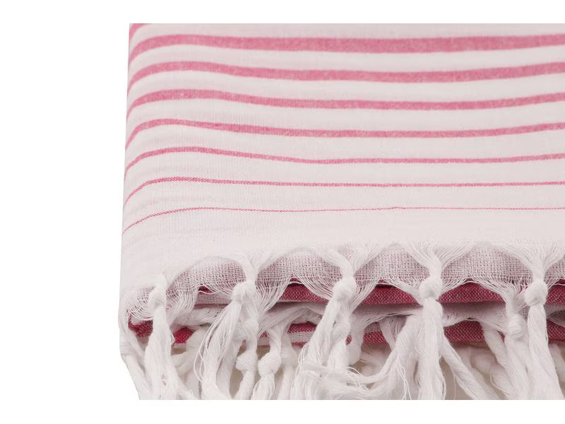 Foutastic Strandtuch Golge Pink; Weiss
