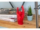 Mandatus Kerze You Rock Candle Hand, Rot