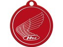 Nostalgic Art Schlüsselanhänger Honda Ø 4 cm, Rot