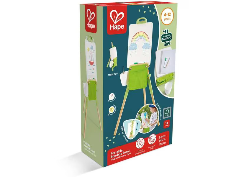 Hape Tragbare Bambus-Tafel