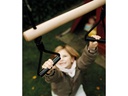 small foot Trapezschaukel mit Turnringen «Black Line»
