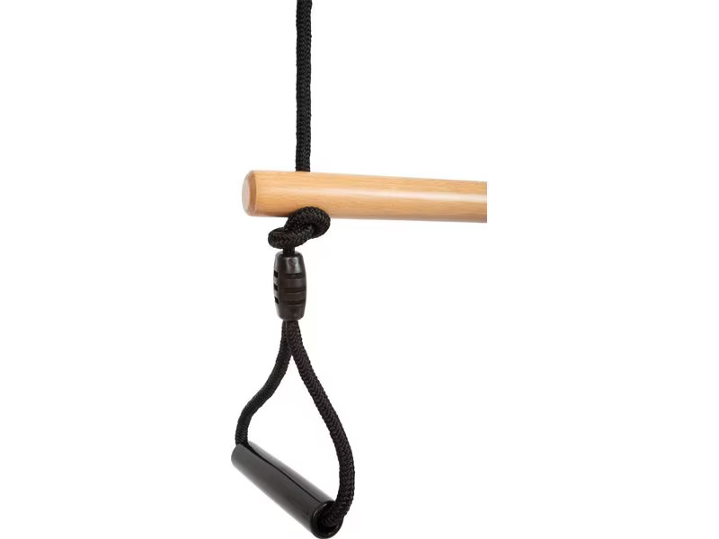 small foot Trapezschaukel mit Turnringen «Black Line»