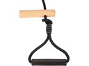 small foot Trapezschaukel mit Turnringen «Black Line»
