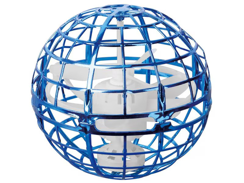 Totally Gyro Spinner Flying Ball blau