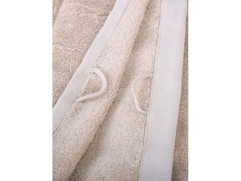 Tom Tailor Duschtuch 140 x 70 cm, Beige/Sand