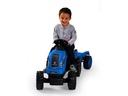 Smoby Traktor Farmer XL mit Anhänger Blau