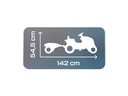 Smoby Traktor Farmer XL mit Anhänger Blau
