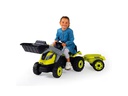 Smoby Traktor Farmer Max mit Anhänger