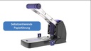 Rapesco Locher 2160 2-fach, 300 Blatt, Schwarz-Grau