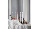 Star Trading LED-Stabkerzen Set Flamme Shine, 24.5 cm, Weiss