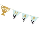 Partydeco Girlande Auto 2.5 m