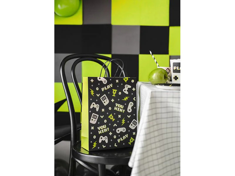 Partydeco Geschenktasche Game 10 x 24 x 32 cm